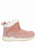 Botín casual rosado para niña, excelente agarre y seguridad en cualquier superficie.