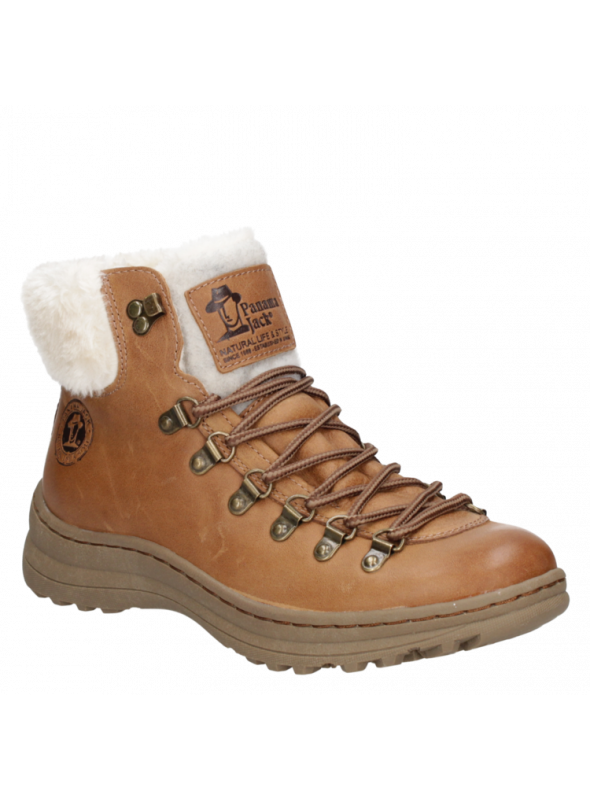 Botin Mujer F776 Panama Jack camel