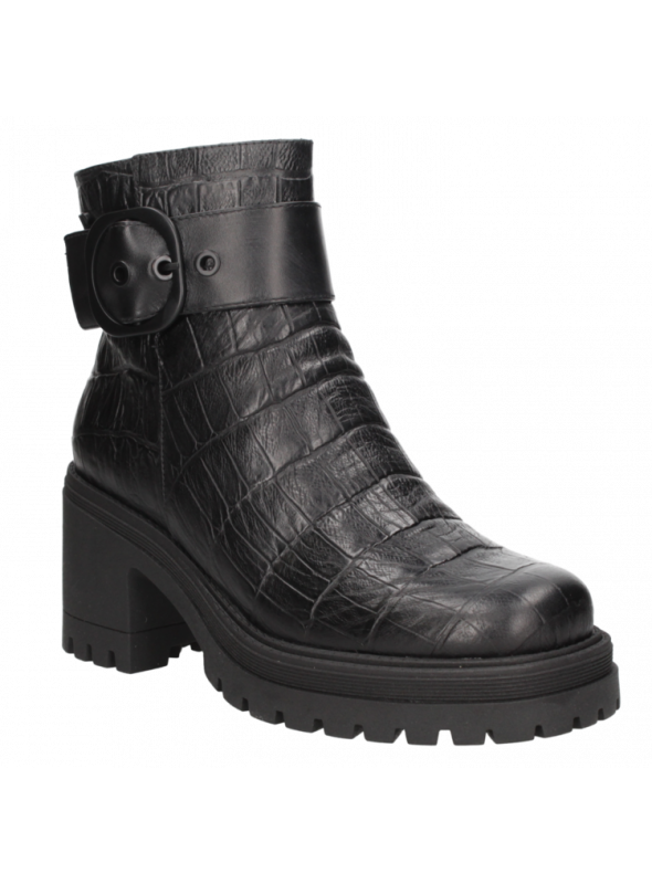 Botin Mujer F185 Pollini negro