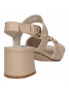 Sandalia Mujer G271 POLLINI beige