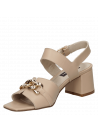 Sandalia Mujer G271 POLLINI beige