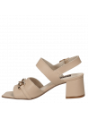 Sandalia Mujer G271 POLLINI beige