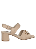 Sandalia Mujer G271 POLLINI beige