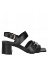 Sandalia Mujer G271 POLLINI negro