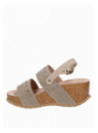 Sandalia Mujer G636 Bruno Rossi beige