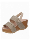 Sandalia Mujer G636 Bruno Rossi beige