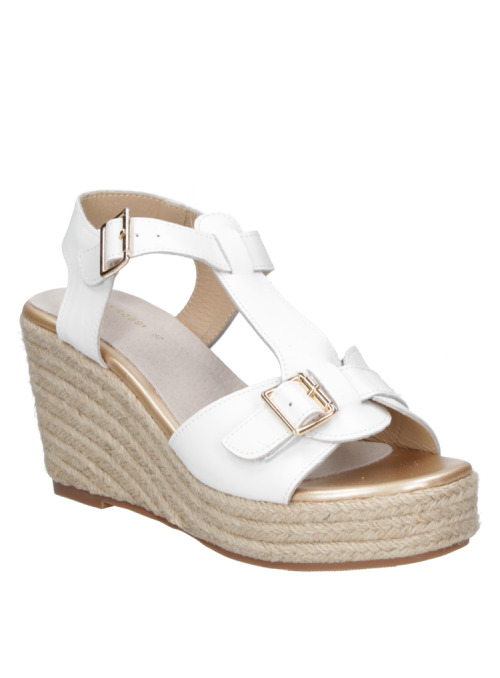 Sandalia Mujer G620 Bruno Rossi blanco