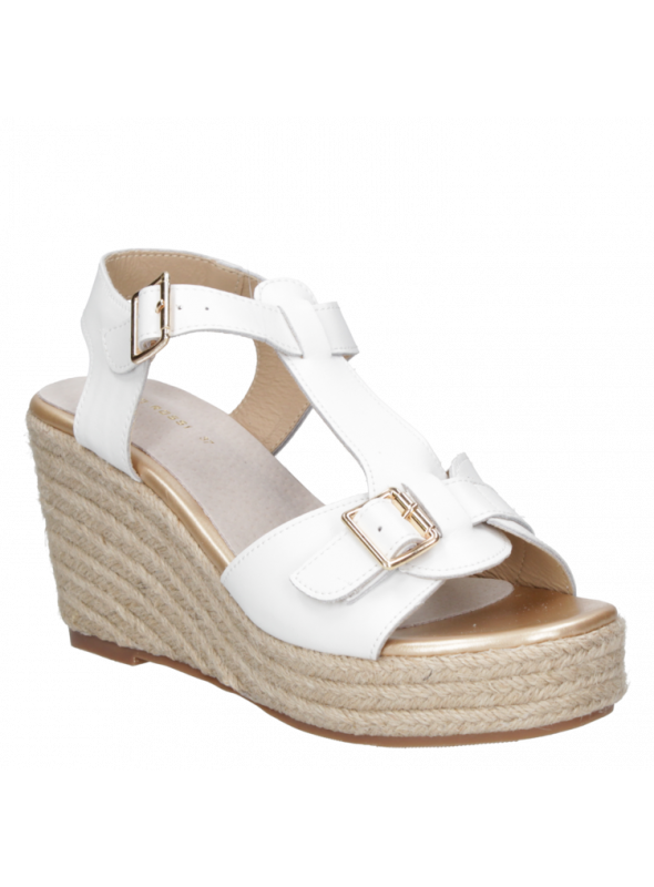 Sandalia Mujer G620 Bruno Rossi blanco