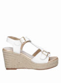 Sandalia Mujer G620 Bruno Rossi blanco