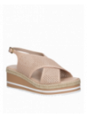 Sandalia Mujer G478 MINGO beige