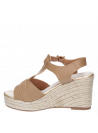 Sandalia Mujer G620 Bruno Rossi taupe