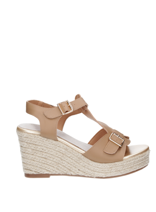 Sandalia Mujer G620 Bruno Rossi taupe