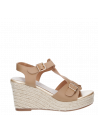 Sandalia Mujer G620 Bruno Rossi taupe