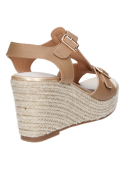Sandalia Mujer G620 Bruno Rossi taupe