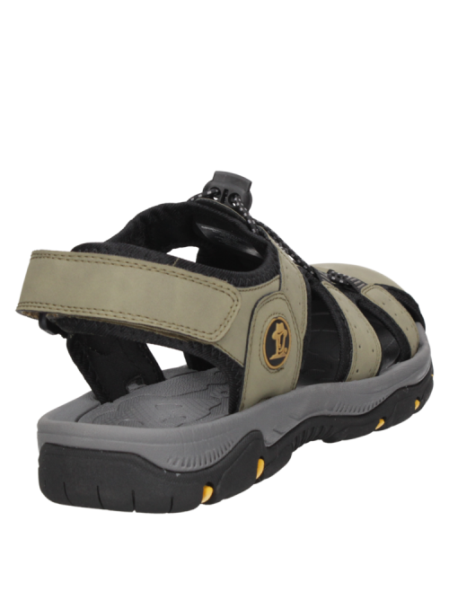 Sandalia de hombre verde, estilo casual, cómoda y fresca para paseos en la playa o parque. Sandalia de hombre verde, estilo casual, cómoda y fresca para paseos en la playa o parque.