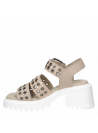 Sandalia Mujer G376 Zappa beige