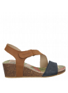 Sandalia Mujer D714 Panama Jack azul