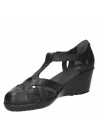 Sandalia Mujer W086 16 Hrs negro