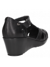 Sandalia Mujer W086 16 Hrs negro