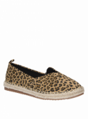 Alpargata de mujer animal print, textil, comodidad y libertad para disfrutar del verano con estilo.
