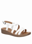 Sandalia Mujer G643 Bruno Rossi blanco