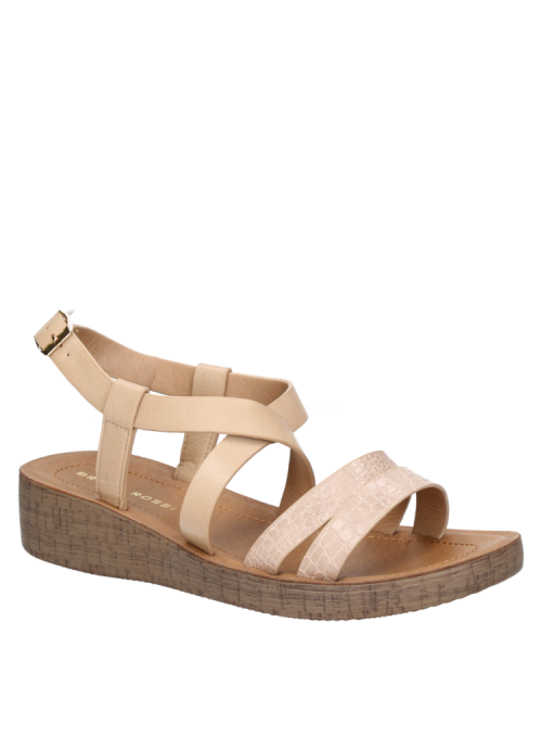 Sandalia Mujer G643 Bruno Rossi beige