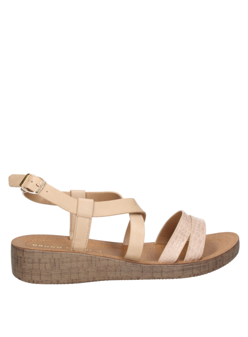 Sandalia Mujer G643 Bruno Rossi beige