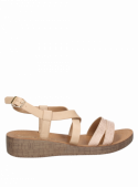 Sandalia Mujer G643 Bruno Rossi beige