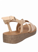 Sandalia Mujer G643 Bruno Rossi beige