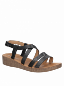 Sandalia Mujer G643 Bruno Rossi negro