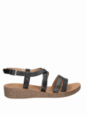 Sandalia Mujer G643 Bruno Rossi negro