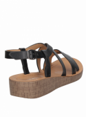 Sandalia Mujer G643 Bruno Rossi negro