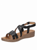 Sandalia Mujer G643 Bruno Rossi negro