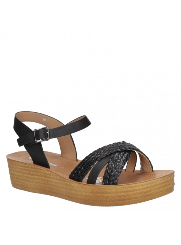 Sandalia Mujer G644 Bruno Rossi negro