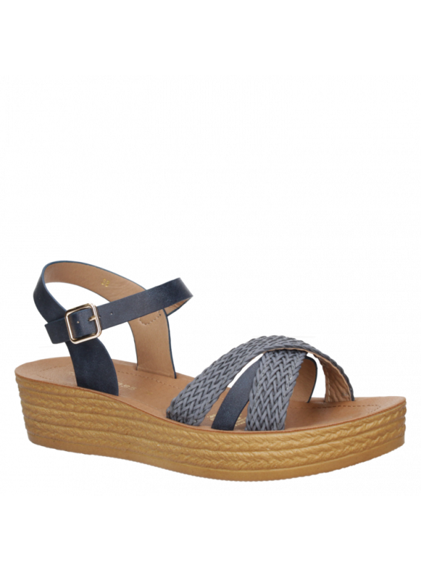 Sandalia Mujer G644 Bruno Rossi negro
