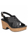 Sandalia Mujer G016 16 HRS negro