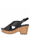 Sandalia Mujer G016 16 HRS negro