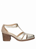 Sandalia Mujer G607 Bruno Rossi oro