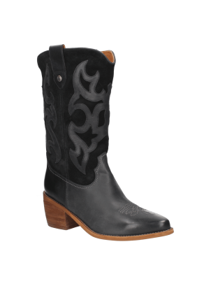 	Bota Cuero Mujer