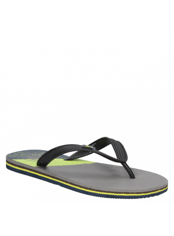 Sandalia de hombre gris, PVC resistente, estilo casual para disfrutar al aire libre.