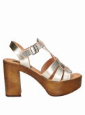 Sandalia Mujer G310 POLLINI oro