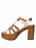 Sandalia Mujer G310 POLLINI oro