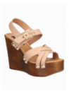 Sandalia Mujer G312 POLLINI nude