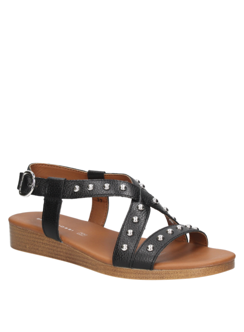 Sandalia Mujer G608 BRUNO ROSSI negro