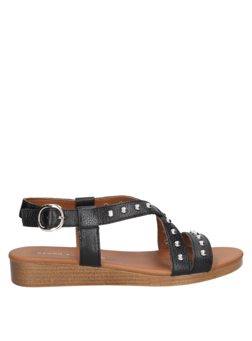 Sandalia Mujer G608 BRUNO ROSSI negro