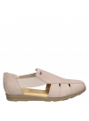 Sandalia Mujer S496 Mingo beige