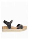 Sandalia Mujer G218 POLLINI negro