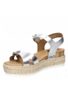Sandalia Mujer G218 POLLINI plata