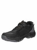 zapatilla negra outdoor de hombre Panama Jack G677, diseño versátil y resistente para actividades diarias.