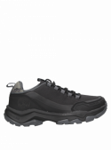 zapatilla casual negra Panama Jack G678 para hombre, resistente y cómoda para aventuras urbanas.